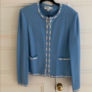St. John Collection Knit Jacket sz 14